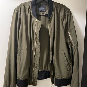 Women’s Lightweight Bomber Jacket - Zara Basics - size Medium